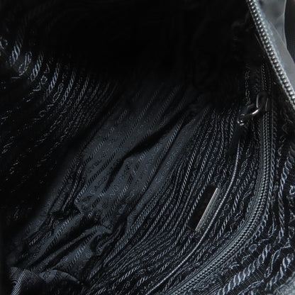 Prada Shoulder Bag Logo Hardware Nylon