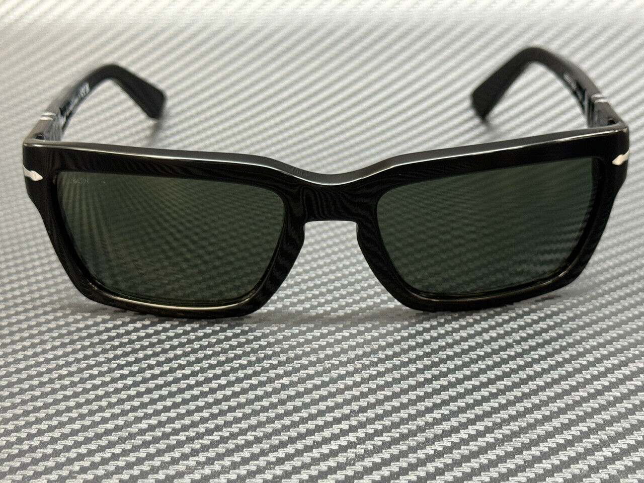 PERSOL PO3363S 95 31 Black Green Unisex 57 mm