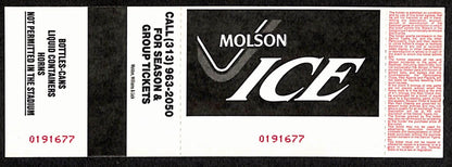 September 18, 1996 Tigers Vs. Red Sox Full Ticket Roger Clemens 20 K'S 193201
