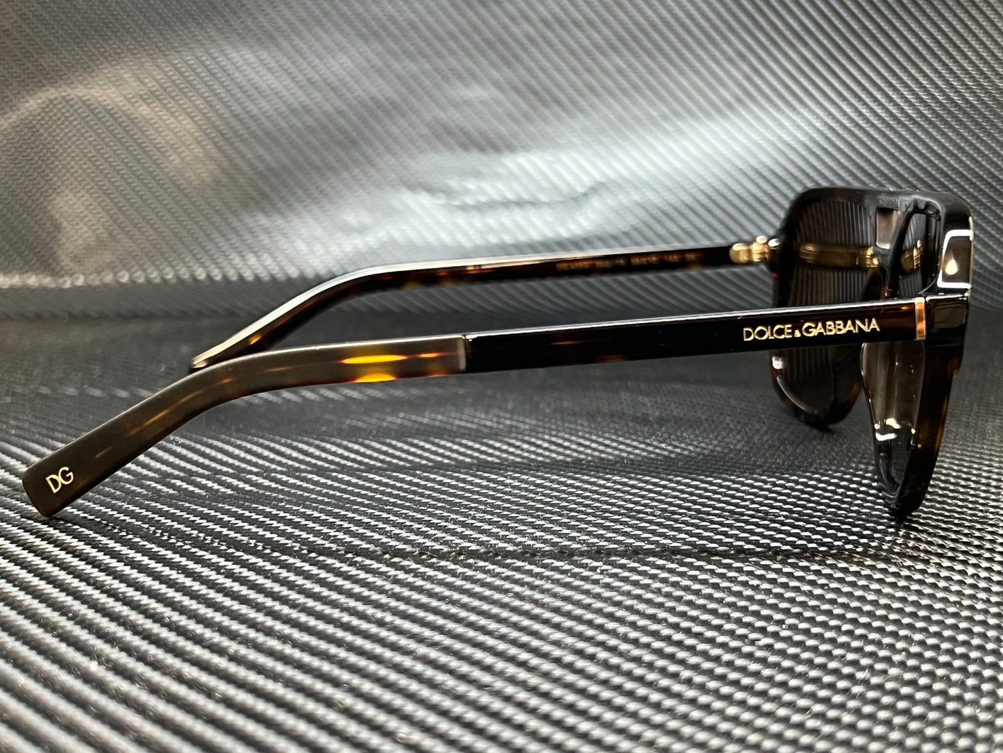 Havana Square Men's DG4354 Sunglasses 58 mm 73 502 Dolce & Gabbana