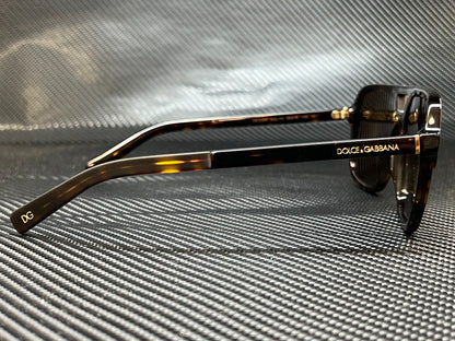 Havana Square Men's DG4354 Sunglasses 58 mm 73 502 Dolce & Gabbana