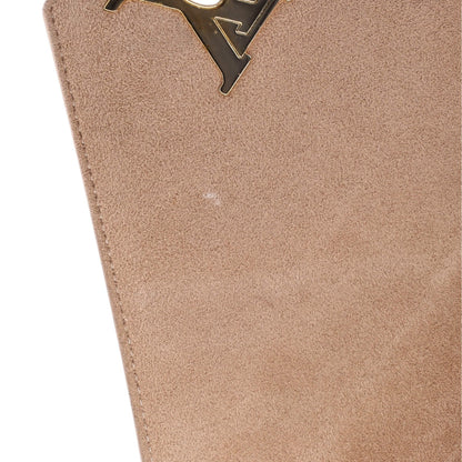 Louis Vuitton Love Note Chain Clutch Leather