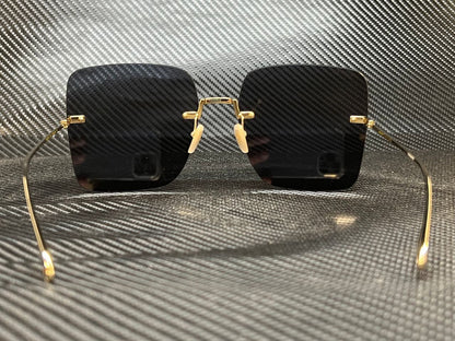 GUCCI GG1147S 001 Gold Square 62 mm Women's