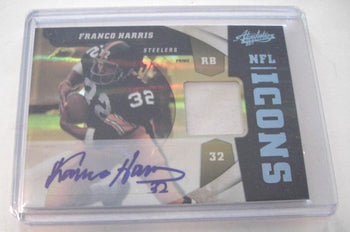 Franco Harris 2011 Panini Nfl Icons Game  Jersey