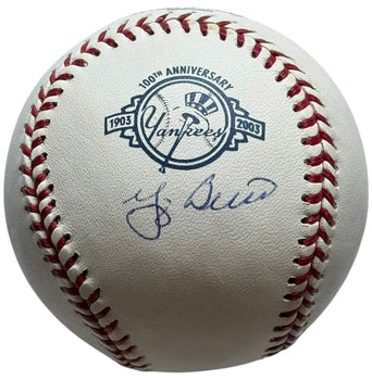 Yogi Berra Autographed 100Th Anniversay Official Major League Baseball (Jsa)