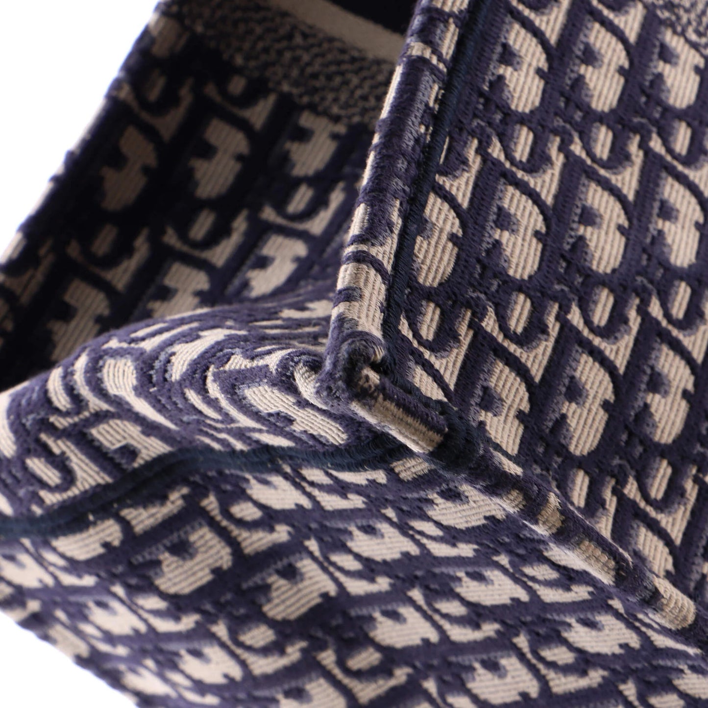 Christian Dior Book Tote Oblique Canvas Large