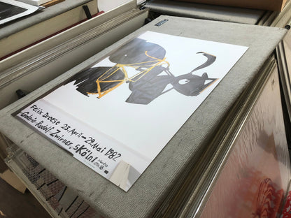 Felix Droese Galerie Rudolf Zwirner " Offset Lithograph Contempor