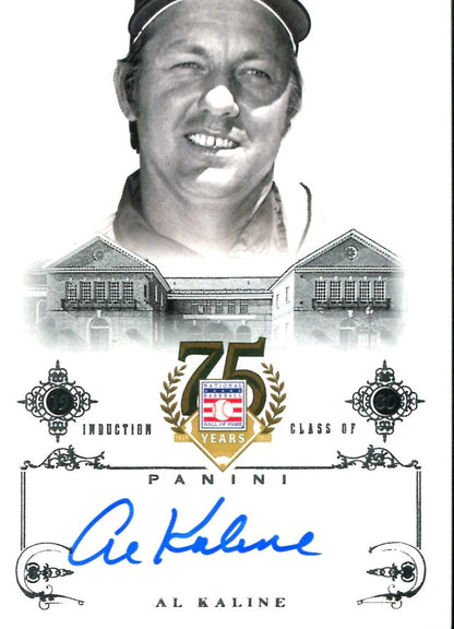 Al Kaline 2014 Panini Autographed Card