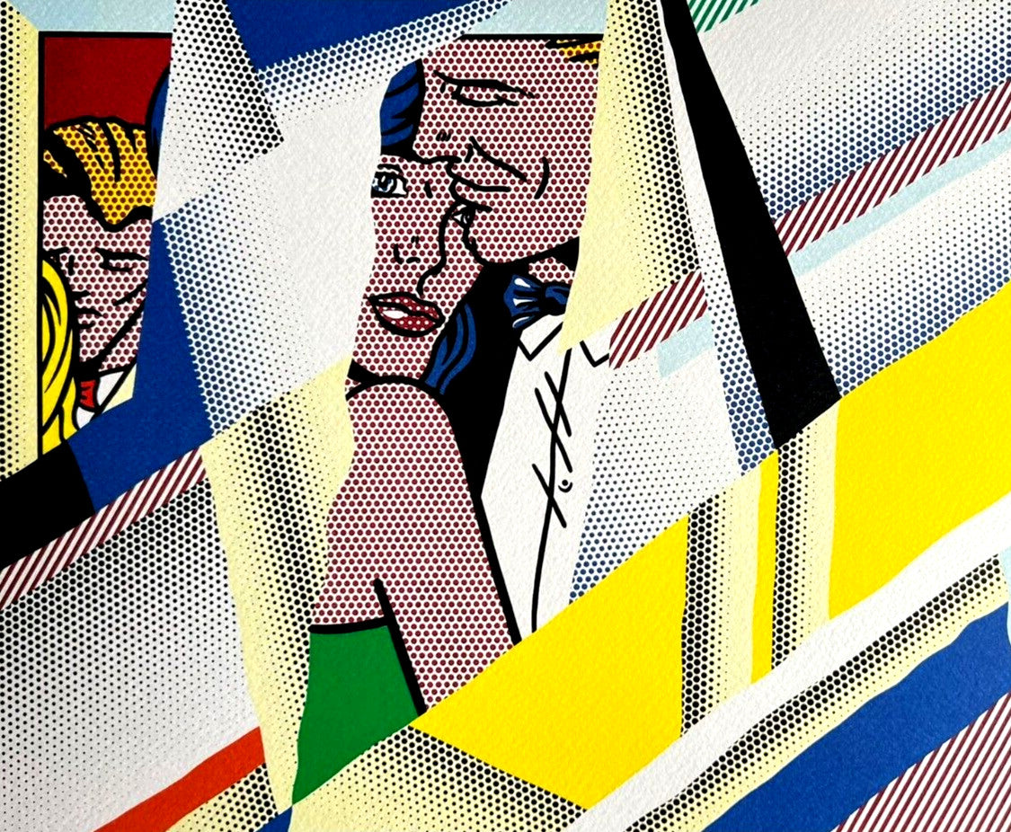 Roy Lichtenstein Lithograph Coa: Hand Numbered 275 Exe