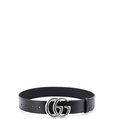 Gucci Gg Marmont Belt Embossed Leather Wide