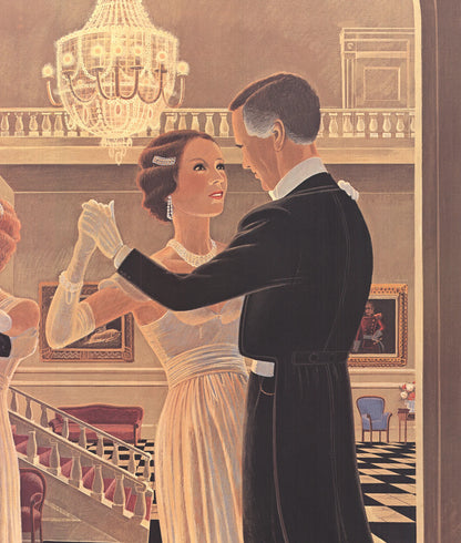 Chuck Wilkinson Love In A Cold Climate " Offset Lithograph Contempo