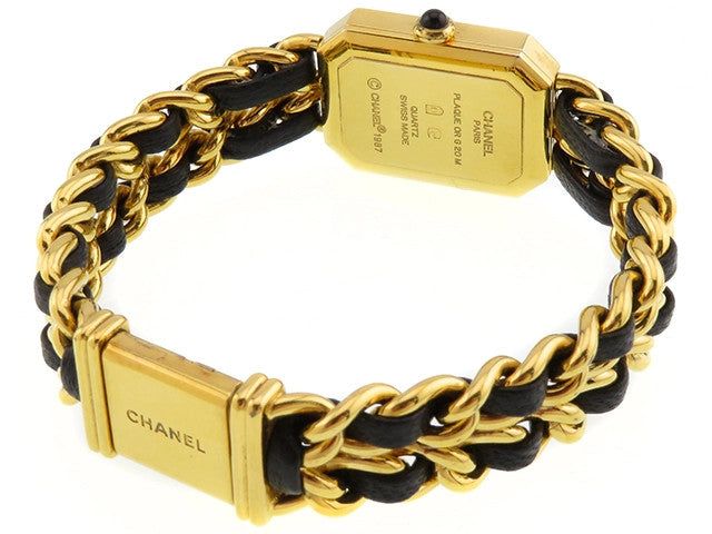 Chanel Premire L H0001 Gold Plated Quartz