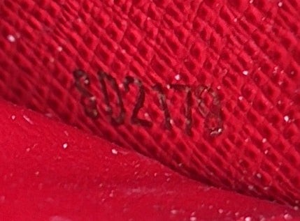 Louis Vuitton Clemence Wallet Damier