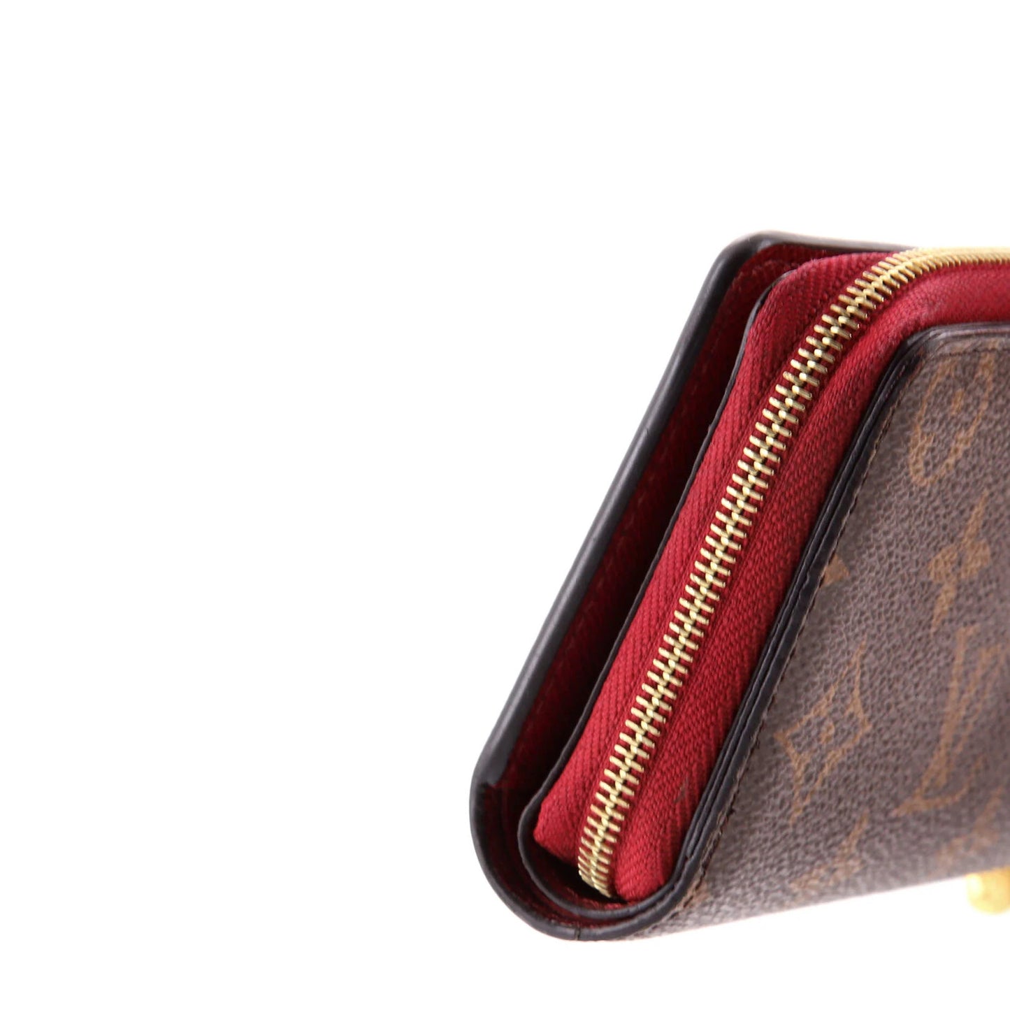 Louis Vuitton Lou Wallet Monogram Canvas With Leather