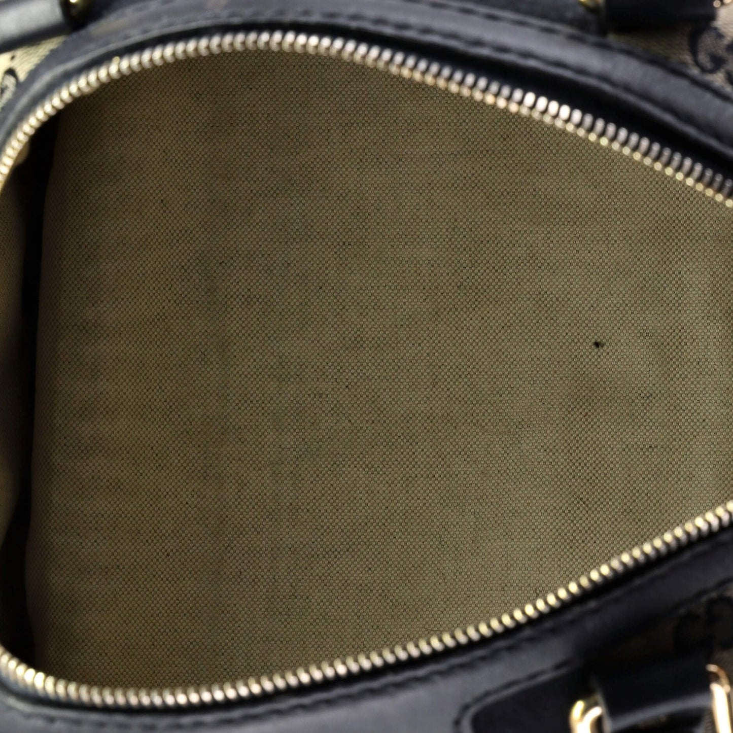 Gucci Vintage Web Boston Bag Gg Canvas Medium