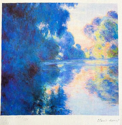 Claude Monet Lithograph Signed Numbered