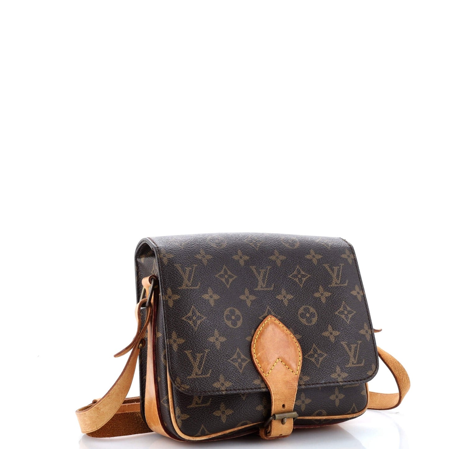 Louis Vuitton Cartouchiere Handbag Monogram Canvas Mm