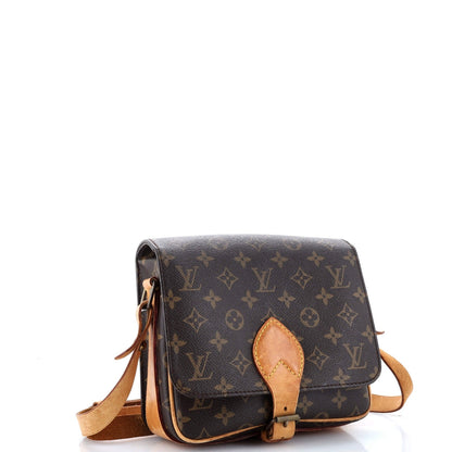Louis Vuitton Cartouchiere Handbag Monogram Canvas Mm