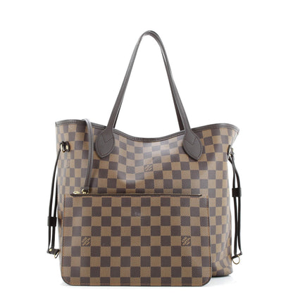 Louis Vuitton Neverfull Nm Tote Damier Mm