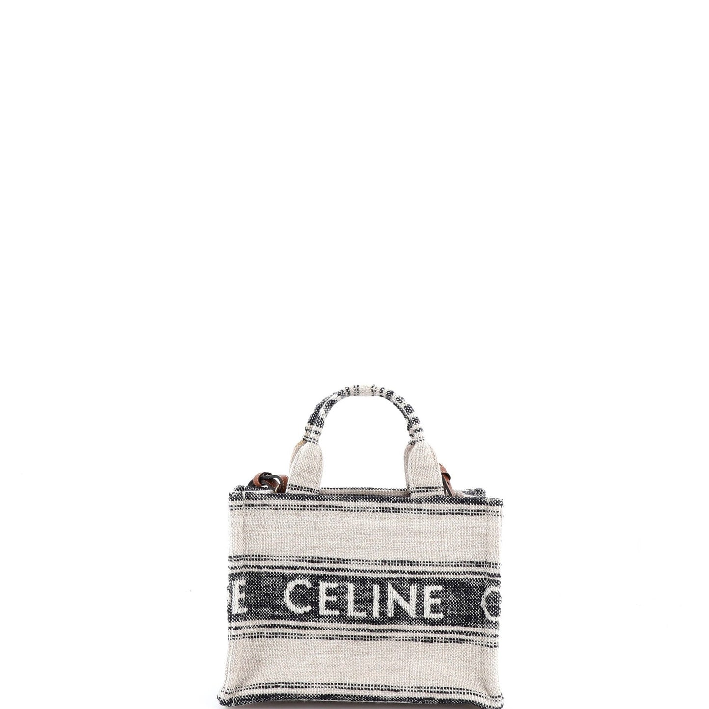 Celine Cabas Thais Tote Printed Canvas Small