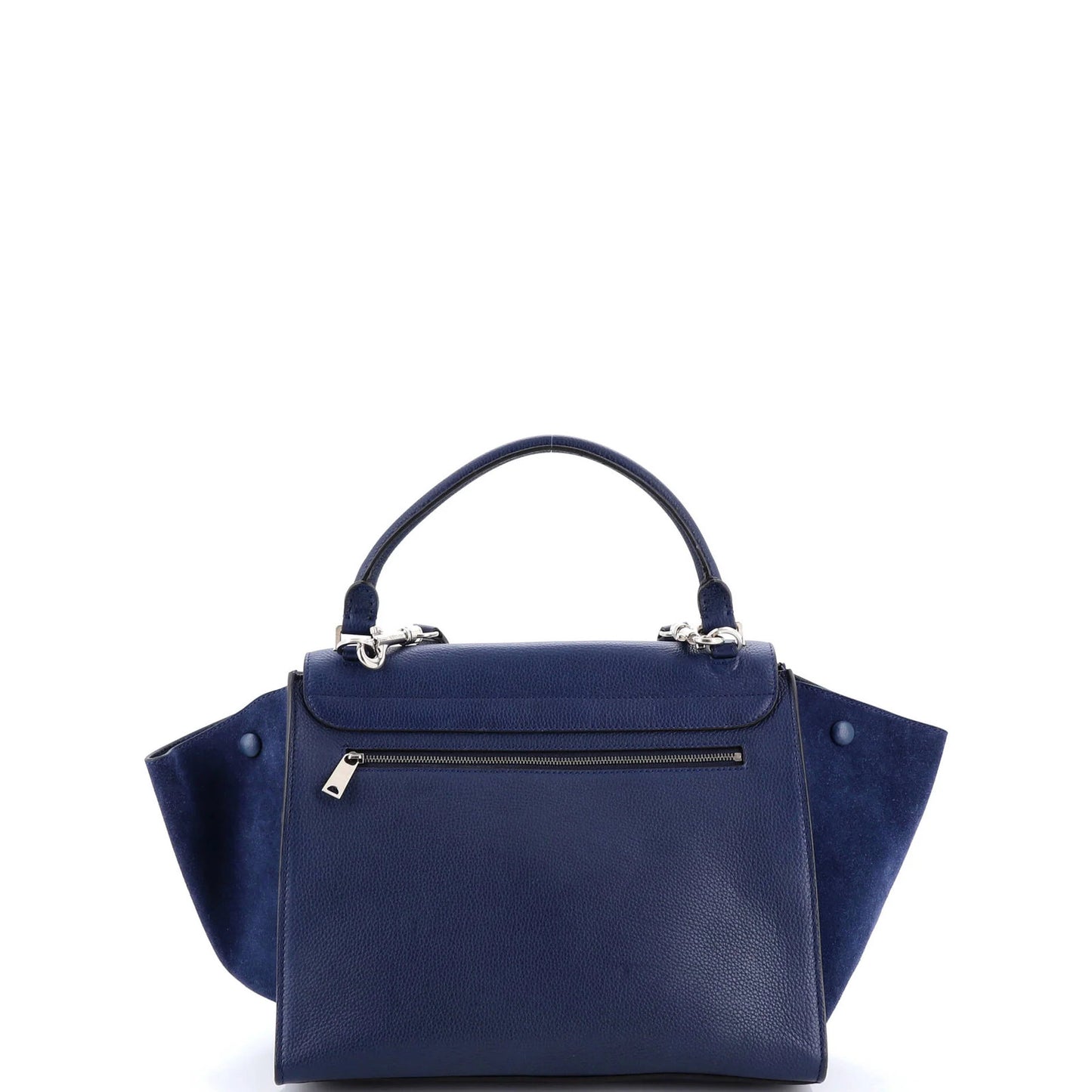 Celine Trapeze Bag Leather With Suede Medium