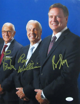 Larry Brown/Bill Self/Roy Williams