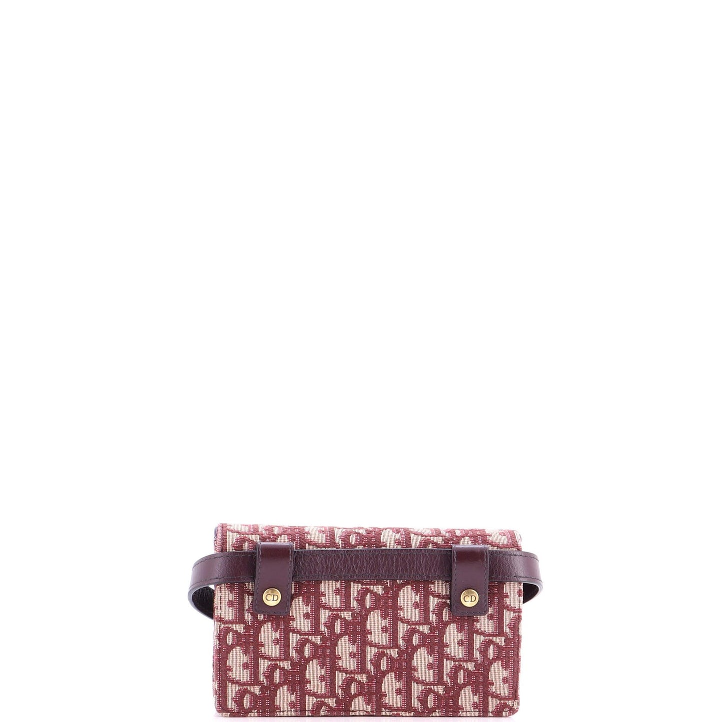 Christian Dior Saddle Rectangular Belt Bag Oblique Canvas