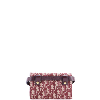 Christian Dior Saddle Rectangular Belt Bag Oblique Canvas