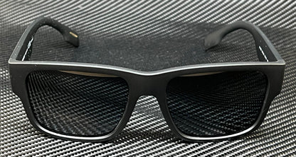 BURBERRY BE4358 346481 Matte Black Grey Polarized