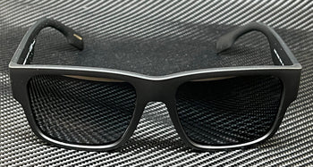 BURBERRY BE4358 346481 Matte Black Grey Polarized