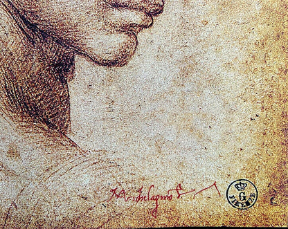 Michelangelo Buonarroti Lithograph 1968