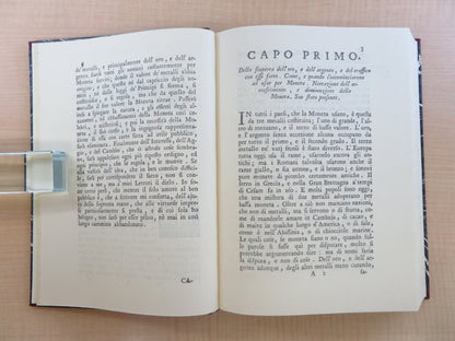 Ferdinando Galiani Della Moneta (Complete In 2 Volumes, 1986 Facsimile Edition)