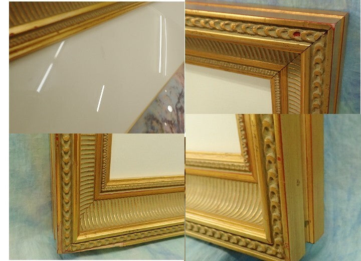 Rodolphe Planquette Original Signed Pastel On Paper Painting Framed Landscape