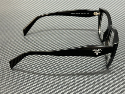 PRADA PR A18V 16K1O1 Black Women's 50 mm Eyeglasses