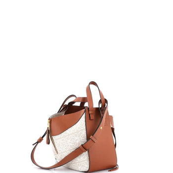 Loewe Hammock Bag Leather And Anagram Jacquard Small