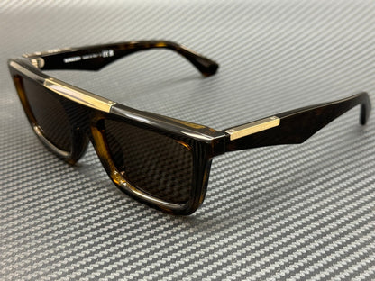 Dark Havana Brown 54 mm Sunglasses Men's Burberry Be4451u