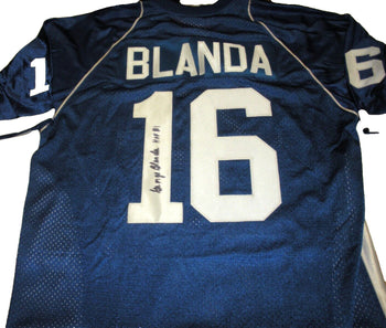 George Blanda Kentucky Wildcats W/Coa Signed