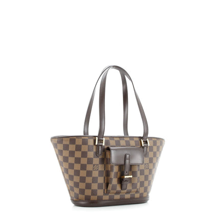 Louis Vuitton Manosque Handbag Damier Pm