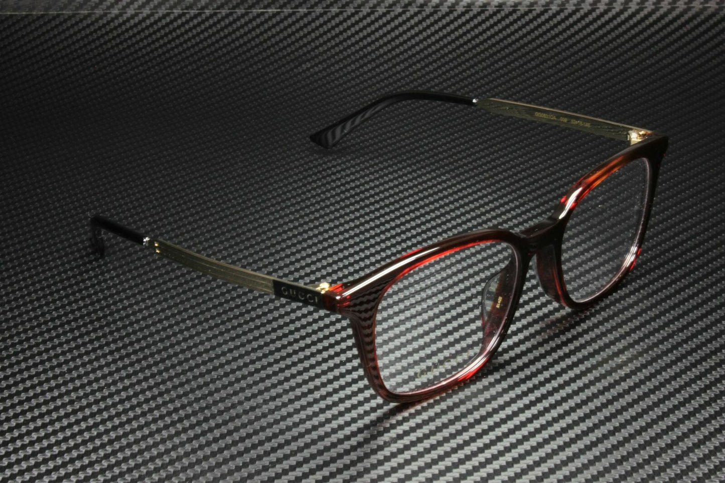 Gucci Gg0831Oa 002 Havana Rectangle Women'S Eyeglasses 52 Mm