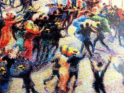 Umberto Boccioni Lithograph Coa Signed In Pen Numbered In Pencil