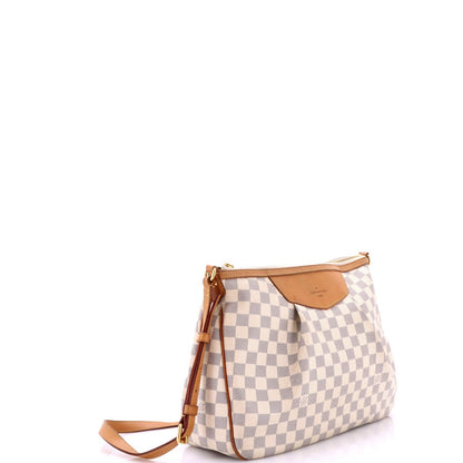 Louis Vuitton Siracusa Handbag Damier Mm