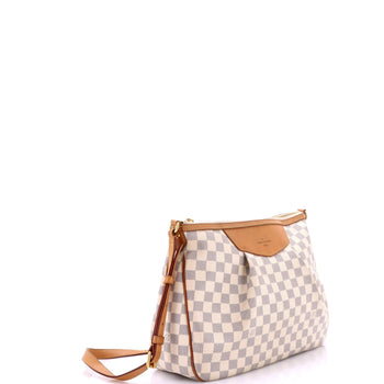 Louis Vuitton Siracusa Handbag Damier Mm