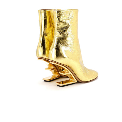 Fendi Women'S First Ankle Booties Leather