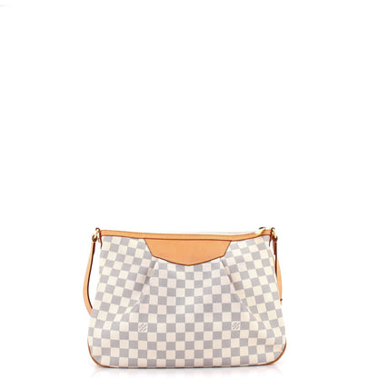 Louis Vuitton Siracusa Handbag Damier Mm