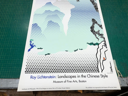 Roy Lichtenstein Landscape With Philosopher,