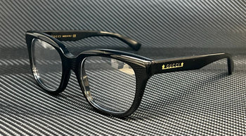 Gucci Gg1173O 001 Black Gold Women'S 50 Mm S Size