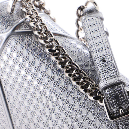 Christian Dior Diorama Flap Bag Cannage Embossed Calfskin Small