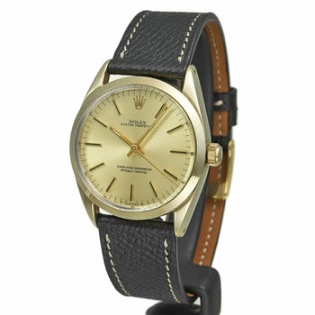 Rolex Oyster Perpetual 1024 Gold Men'S Used Watch #722814