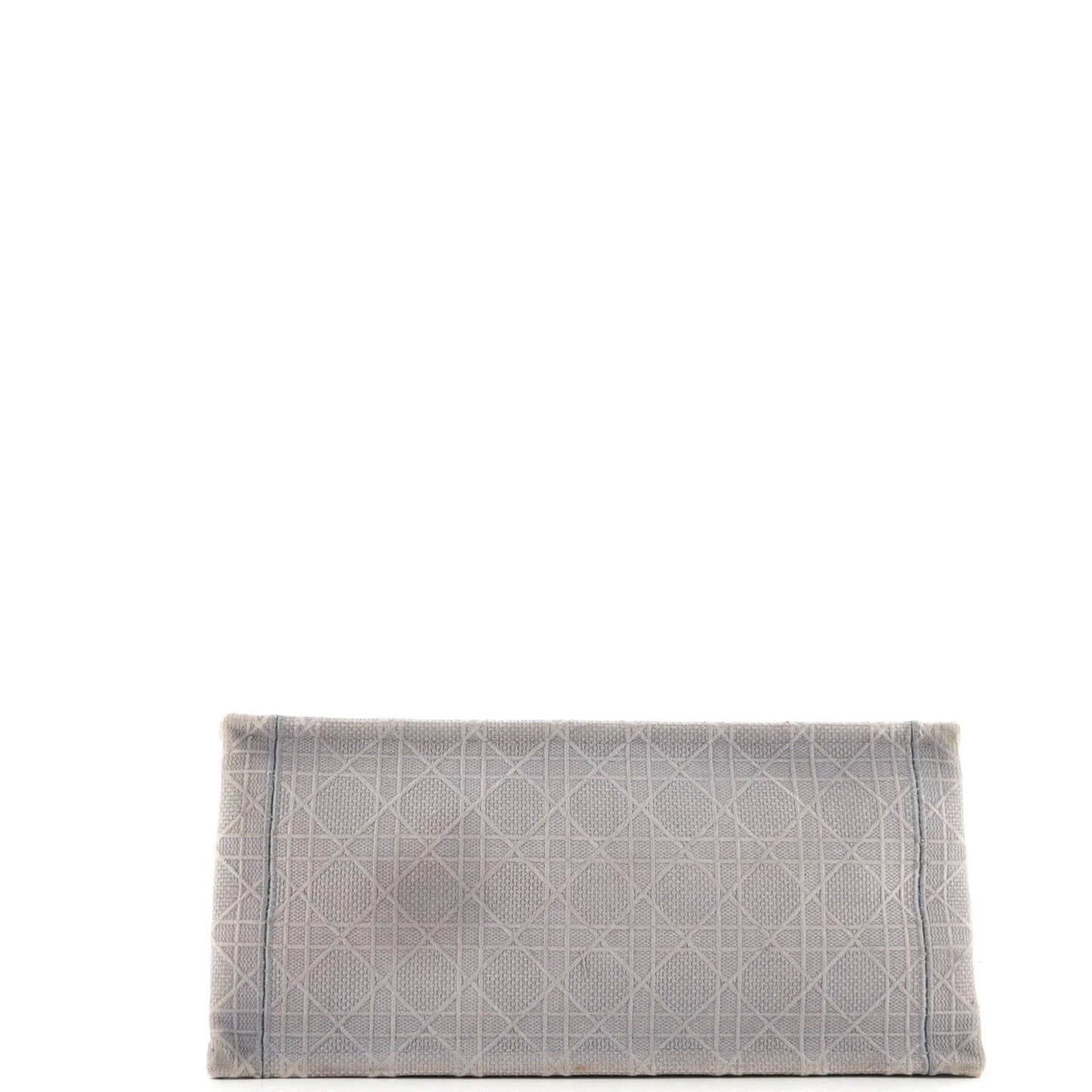 Christian Dior Book Tote Cannage Embroidered Canvas Medium