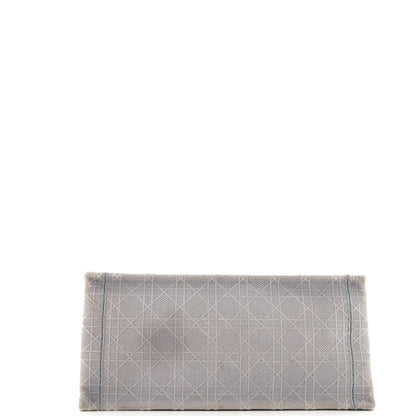 Christian Dior Book Tote Cannage Embroidered Canvas Medium